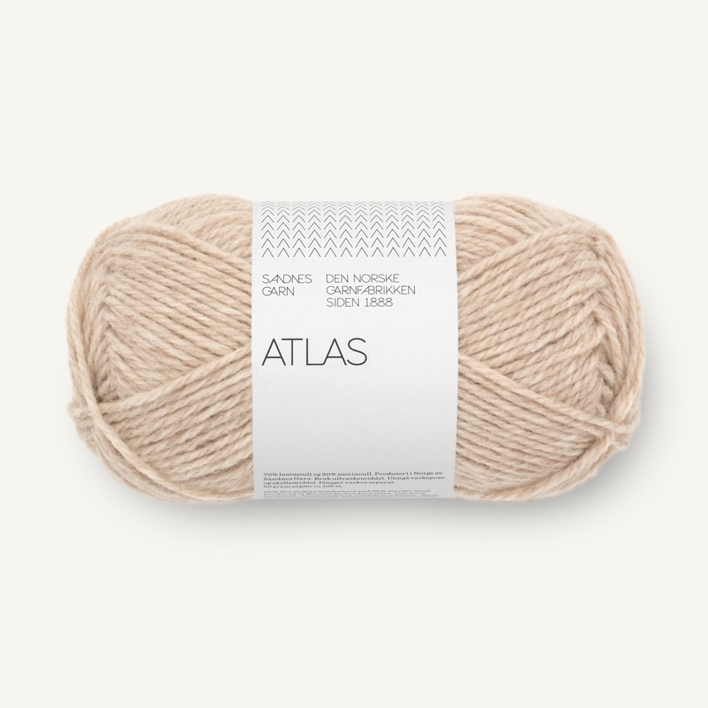 Włóczka wełniana Atlas Sandnes Garn