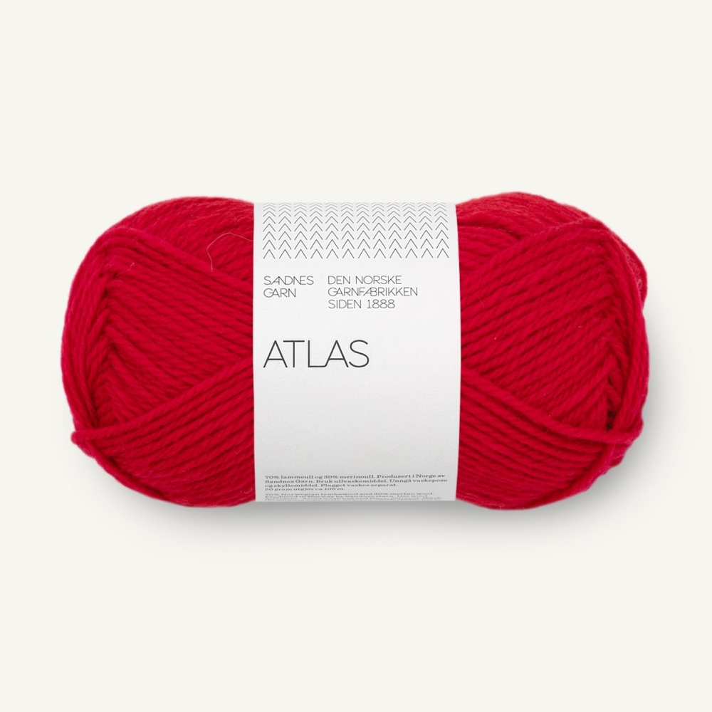 Włóczka wełniana Atlas Sandnes Garn