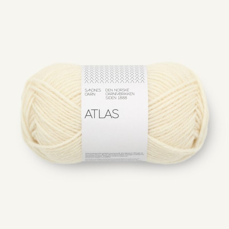 Włóczka wełniana Atlas Sandnes Garn kolor 1012