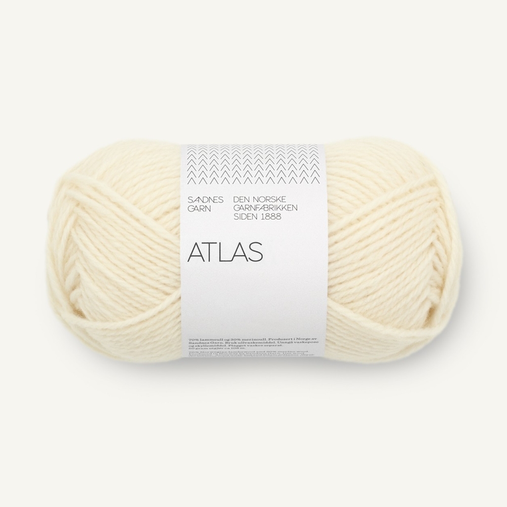Włóczka wełniana Atlas Sandnes Garn kolor 1012
