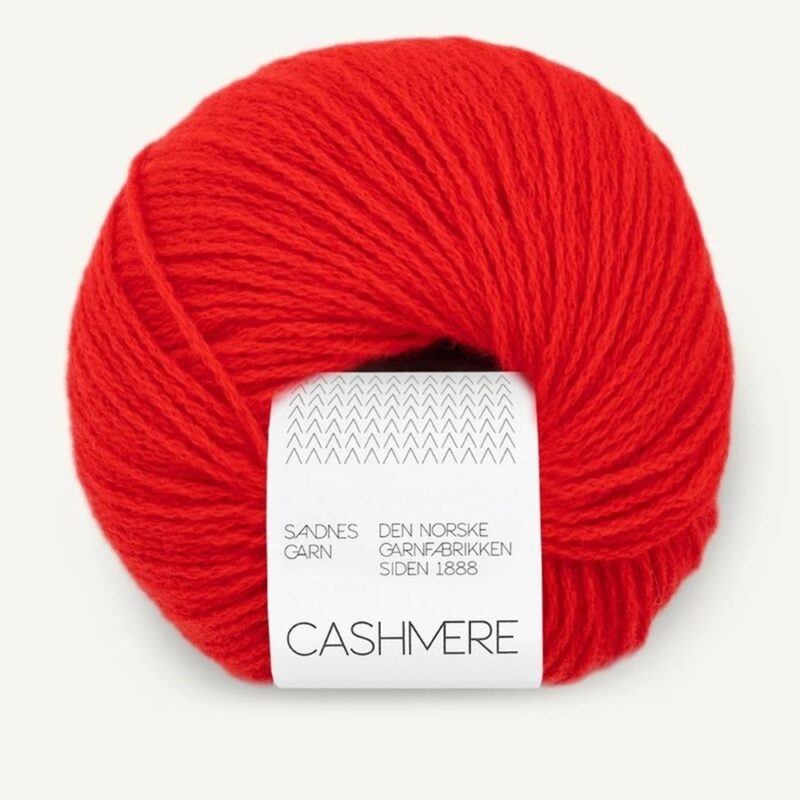 Włóczka kaszmirowa Cashmere Sandnes Garn kolor 4018