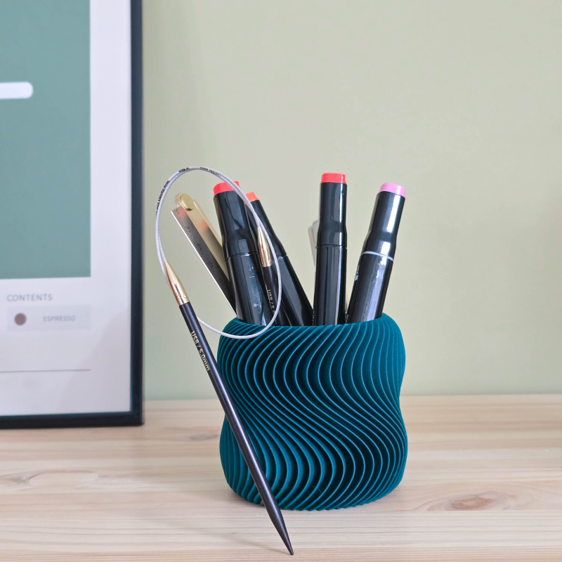 The Knitting Box pojemnik dziewiarski Swirly