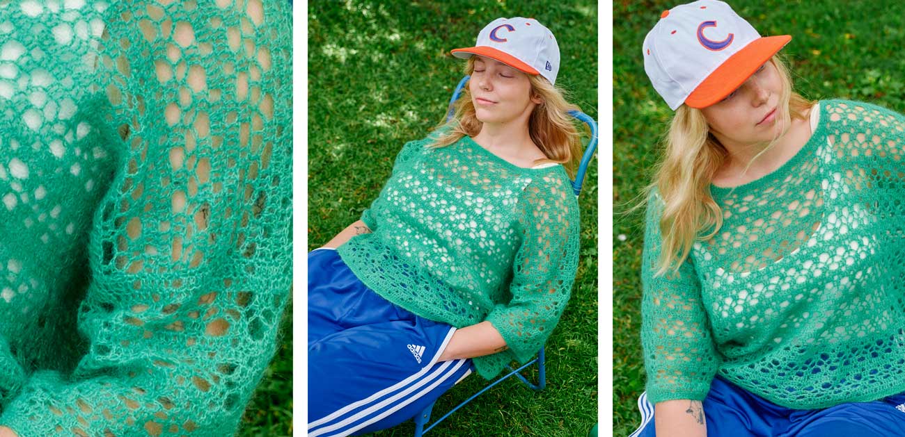 Książka Hook Out!: Fresh Crochet Wear Laine Publishing
